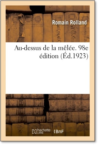 Capa da obra: "Au-Dessus de la Mèlée. 98e Édition (Histoire)"