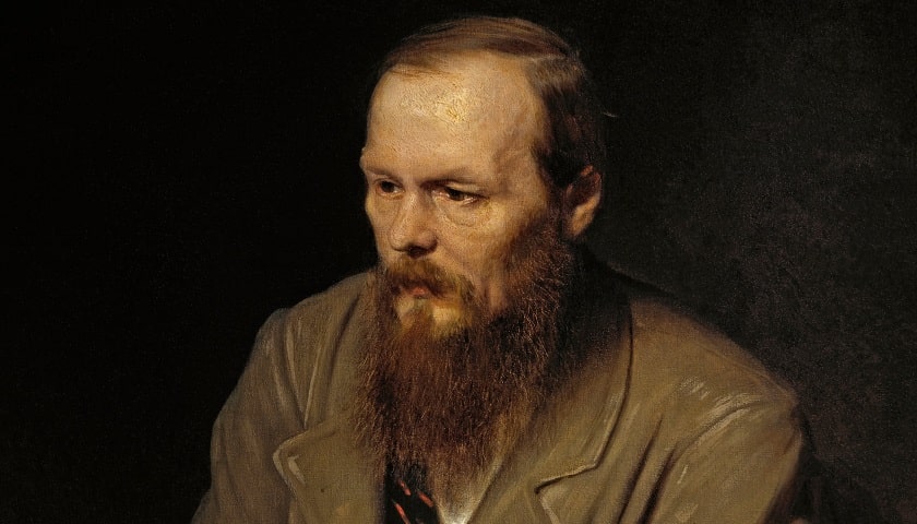 Retrato de Fiódor Dostoiévski (1921 – 1881), pintado por Vasily Grigorevich Perov (1834 - 1882).