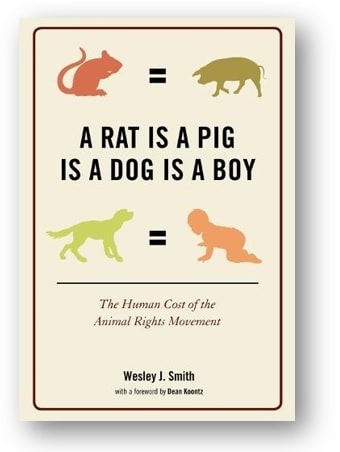 Capa da obra: "A Rat Is a Pig Is a Dog Is a Boy: The Human Cost of the Animal Rights Movement"
