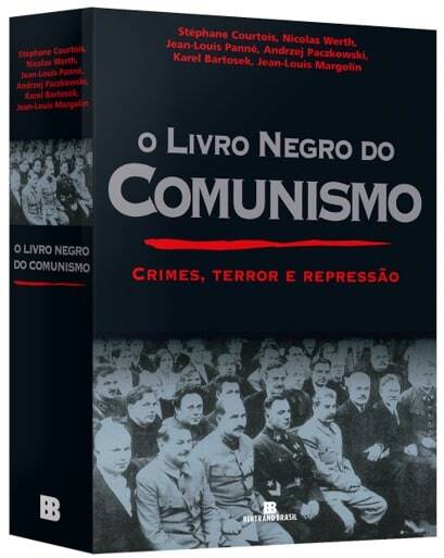 Capa da obra: "O Livro Negro do Comunismo".