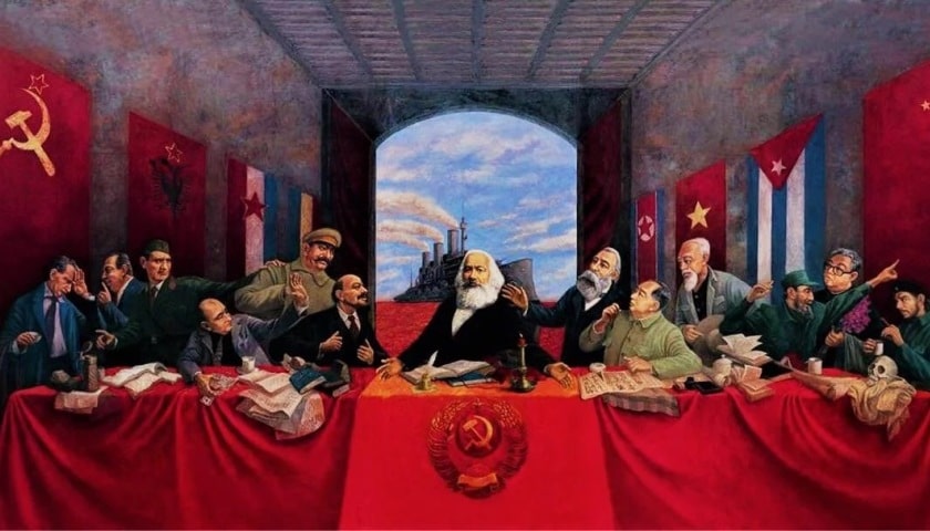 Obra: "Last Communist ", por Leonardo Digenio.