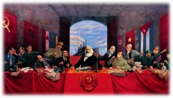 Obra: "Last Communist ", por Leonardo Digenio. Tamanho pequeno.