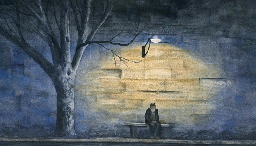 Obra "Lonely in Paris" (2010), por Mary Tuomi.