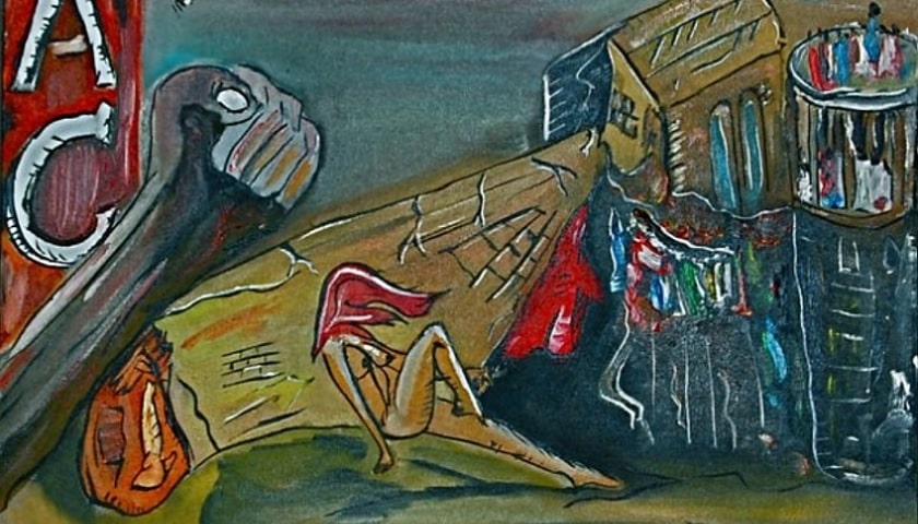 Obra: "Decadência da Revolução" (2009), por Jobert.