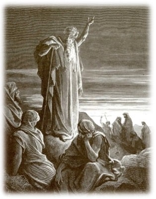 Ilustração à Bíblia: o profeta Ezequiel [1877], de Gustave Doré (1832 – 1883)