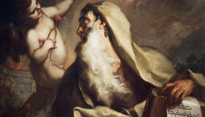 Obra: "Profeta Isaías" (1707), de Antonio Balestra (1666 - 1740)