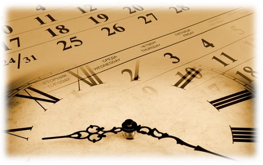Calendário e Relógio