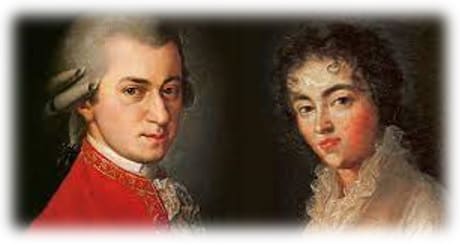 Mozart e Constanze Weber