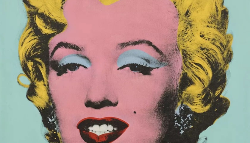 Obra: "Marilyn" (1964), por Andy Warhol (1928 - 1987).