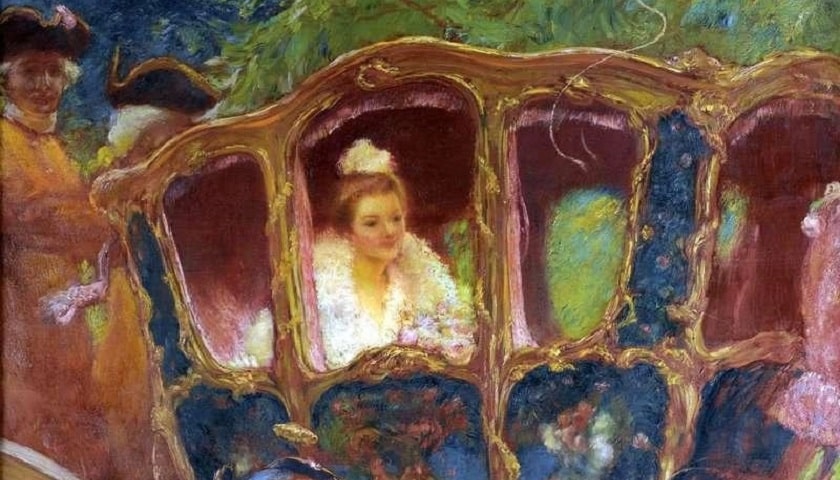 Obra: "Cinderella", por Gaston La Touche (1854 - 1913).