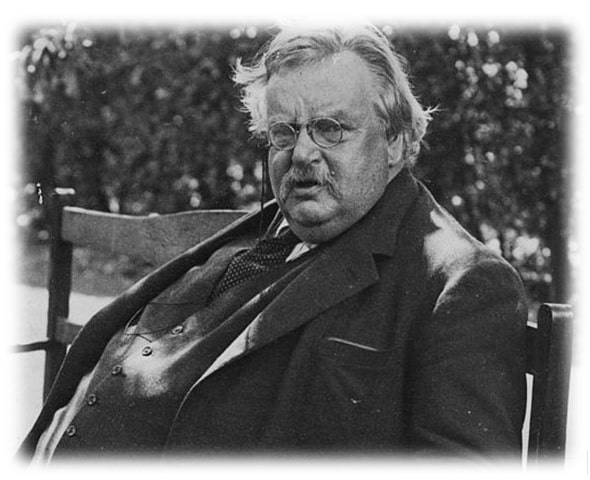 G. K. Chesterton - Cartoon