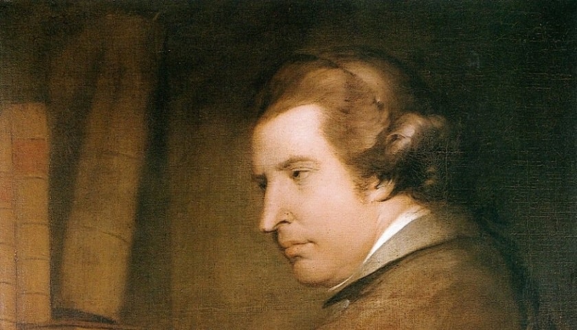 Obra: "Edmund Burke", de James Barry.