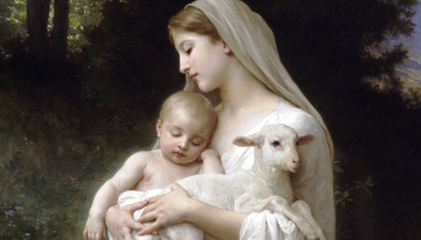 Obra: "Innocence" (1893), de William-Adolphe Bouguereau (1825–1905).