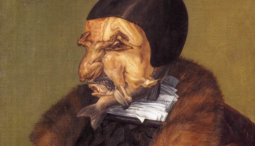 Obra: "The Jurist" (1566), de Giuseppe Arcimboldo (1527 - 1593).