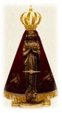 Primeiro manto de Nossa Senhora de Aparecida