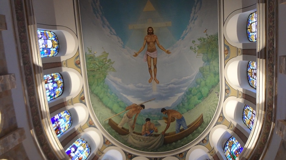 Teto da Paróquia Nossa Senhora Aparecida - São Paulo, SP (Moema)