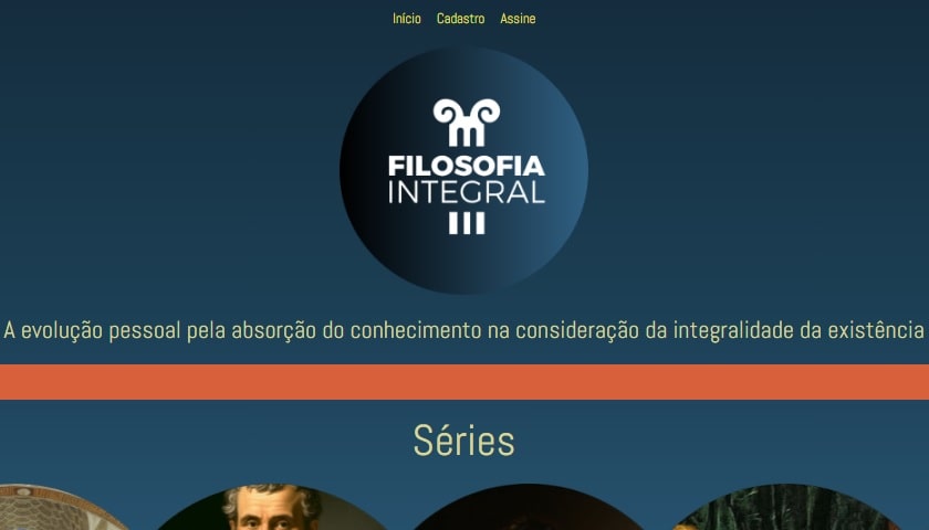 Portal "Filosofia Integral", de Fabio Blanco.