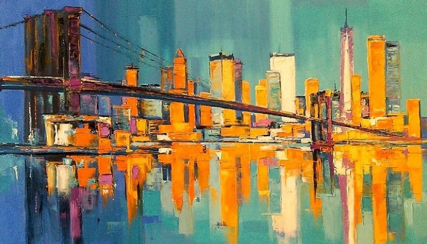 Obra: "New York", de Oleg Ryzhkov.