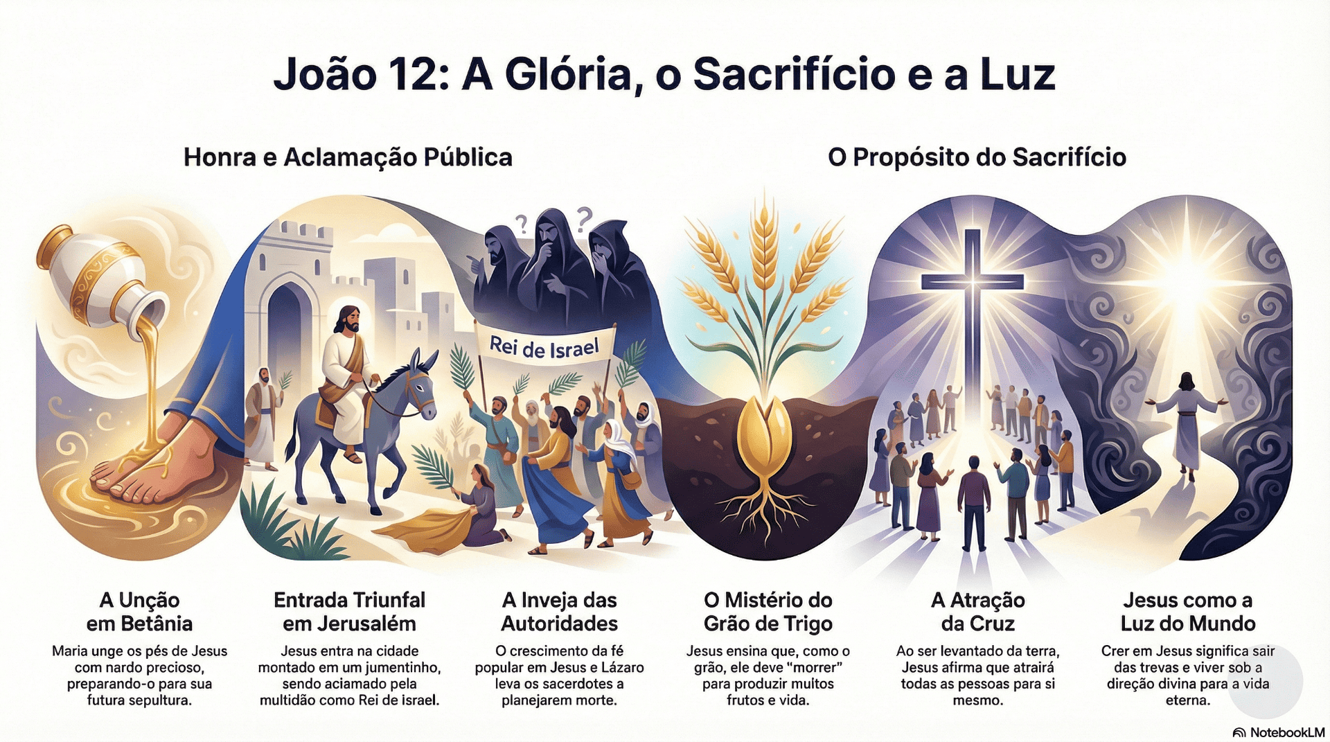 João 12: A Glória, o Sacrifício e a Luz