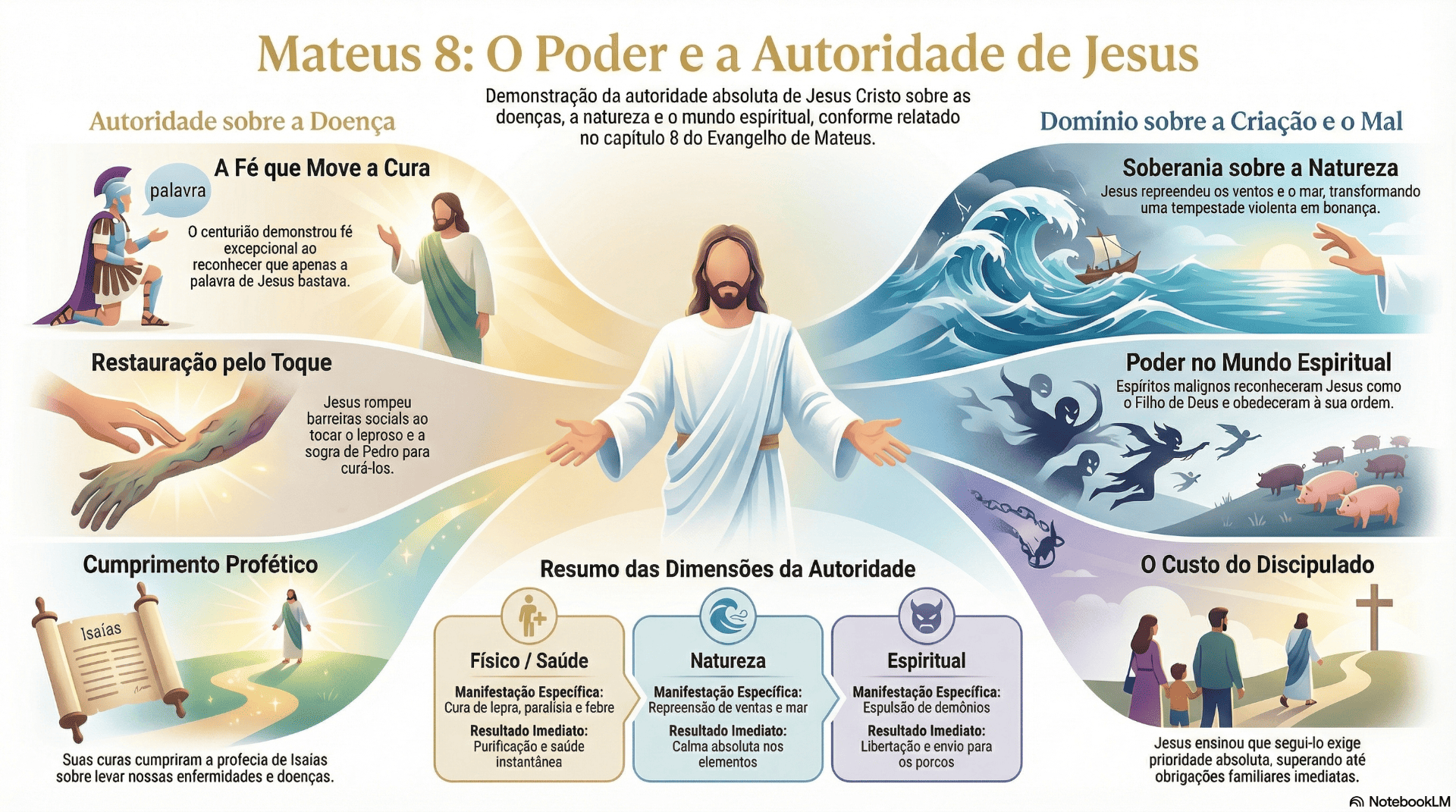 Mateus 8: O Poder e a Autoridade de Jesus