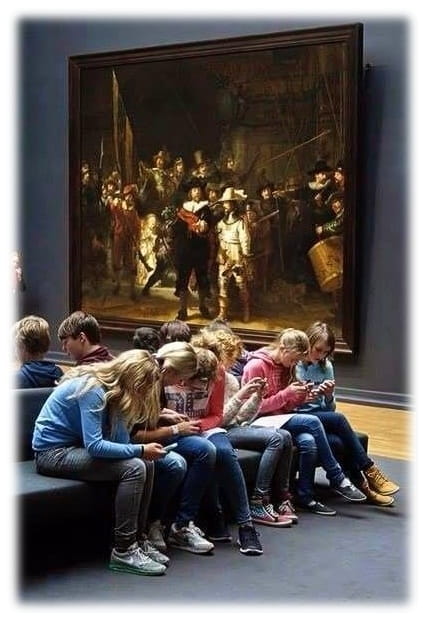 “A Ronda Noturna” de Rembrandt e o fim da arte.
