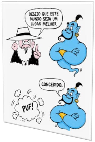 Lula deseja um mundo melhor!
